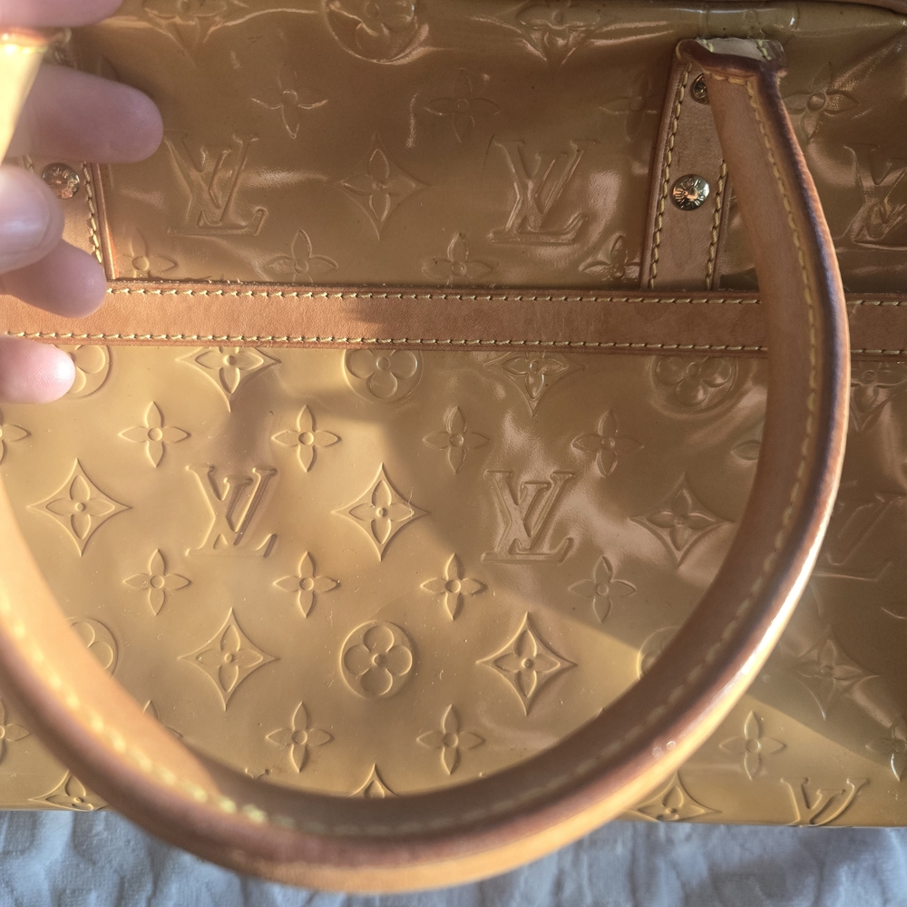 Louis Vuitton Gold Monogram Handbag - Picture 2 of 12